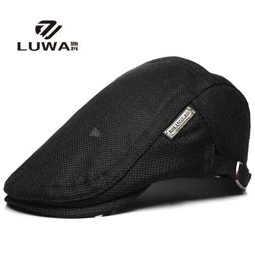 路瓦男士休闲百搭潮牌贝雷帽子