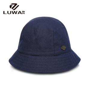 小帽檐渔夫帽女日系夏大头围圆顶盆帽小号遮阳防晒渔夫帽男水桶帽