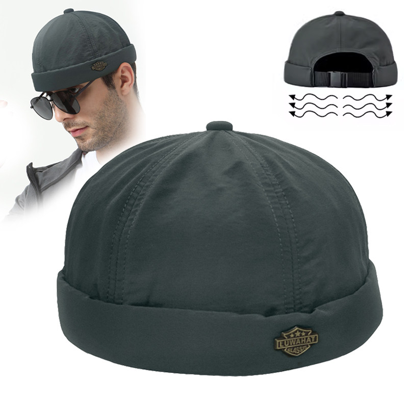 地主帽嘻哈男速干国潮夏季