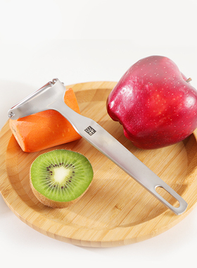 德国双立人不锈钢刮皮刀水果刨刀果皮刀削皮器厨房多功能削皮刀