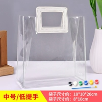 Ручка, пигментированная льняная сумка