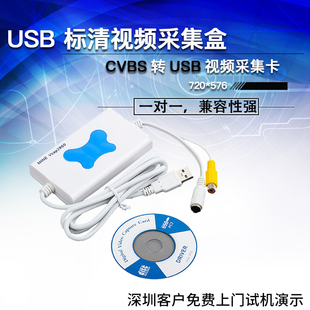 Vcap2860 USB2.0标清视频采集卡 医疗图像视频采集 SDK开发包CVBS
