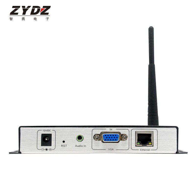 智勇H265单路VGA高清音视频编码器wifi版 网络直播流媒体推送