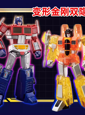 奥迪双钻变形金刚AAE系列盲盒汽车人擎天柱正版可动人偶盲盒第1弹