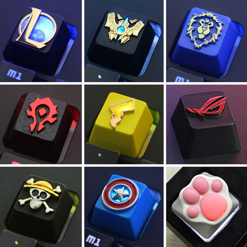 lol英雄联盟王者steam机械键盘