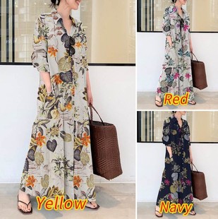 dress for women dresses summer maxi long shirt plus size big