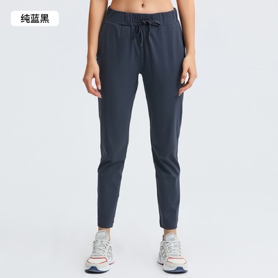 直筒瑜伽裤运动休闲弹力九分裤女