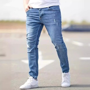 men slim man pants pant skinny for jeans jogger fit
