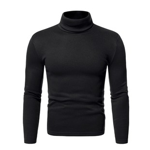 Men Turtleneck Sweater Design Long Sleeve t Shirts man tops