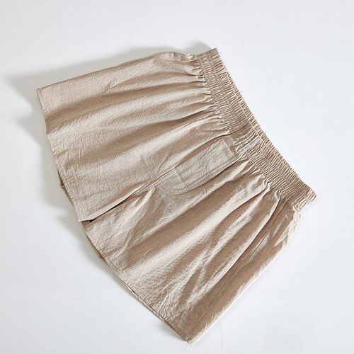 全棉家居短裤格纹平角内裤阿罗裤