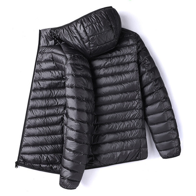Cotton-paded clothes men winter warm hooded coat down jacket