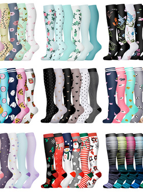 Compression Socks Women Men Circulation Supports Socks压力袜