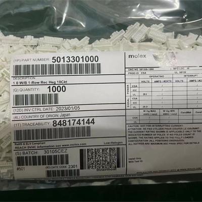 50包邮开票！ 501330-1000 MOLEX原厂正品，现货出售，5013301000