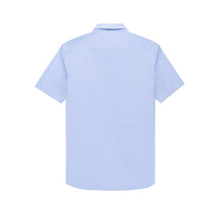 男衬衫2025新款免熨烫衬衫商务正装职业装男短袖全棉透气修身