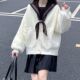 女毛茸茸百搭JK开衫 外穿大衣宽松针织开衫 毛衣外套 秋季 秋冬款