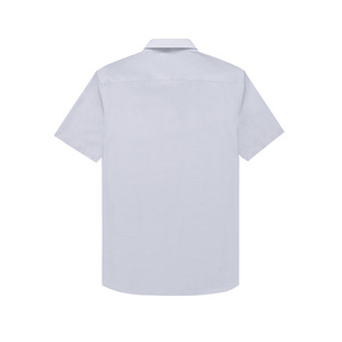 男衬衫2025新款免熨烫衬衫商务正装职业装男短袖全棉透气修身