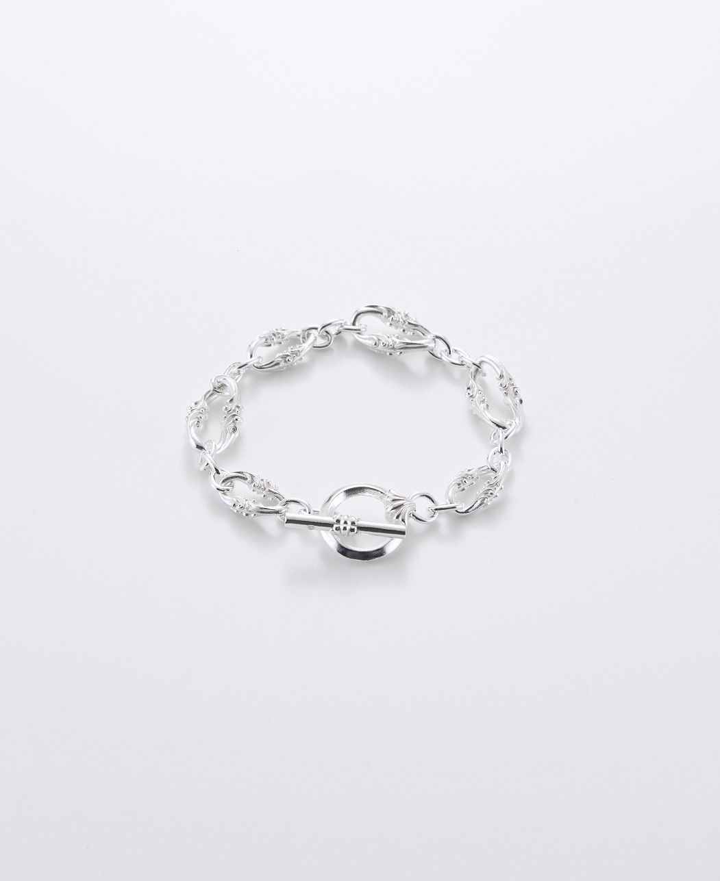 Apt702925纯银小众雕花链条