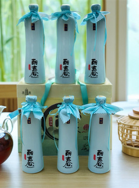 绍兴塔牌丽春礼盒装550ml*6瓶整箱半干型花雕酒送礼特型绍兴黄酒