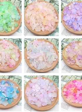 果冻渐变系列巴洛克混装福袋 奶油胶手机壳DIY 发夹饰品 带孔玫瑰