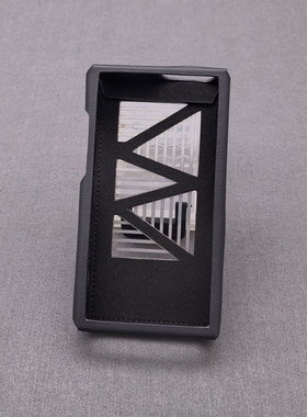 MTOCASE定制 适用于FiiO飞傲 M23 全包真皮保护套 细纹黑