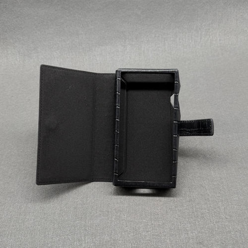 MTOCASE定制 适用于艾利和SP4000 侧入全包翻盖真皮保护套
