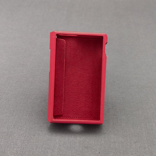 MTOCASE定制 适用于山灵M5Ultra 真皮保护套皮套 细纹红