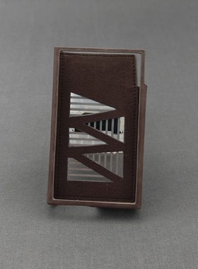 MTOCASE定制 适用于艾巴索DX180 真皮保护套皮套 经典深咖