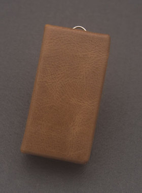 MTOCASE定制 适用于艾利和AK HB1小尾巴 真皮保护套 经典咖