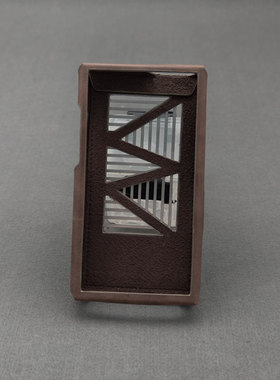 MTOCASE定制 适用于FiiO飞傲 M23 全包真皮保护套 经典深咖