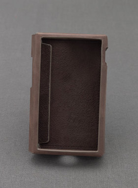 MTOCASE定制 适用于山灵M5Ultra 真皮保护套皮套 经典深咖