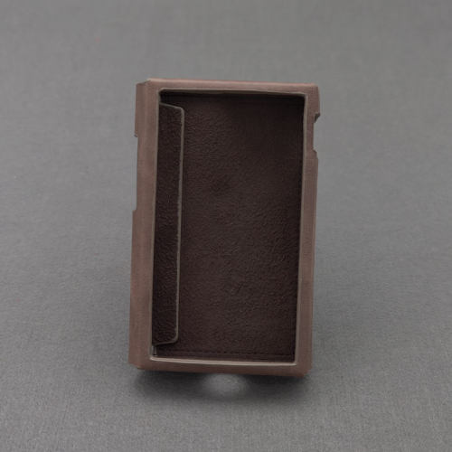 MTOCASE定制 适用于山灵M5Ultra 真皮保护套皮套 经典深咖