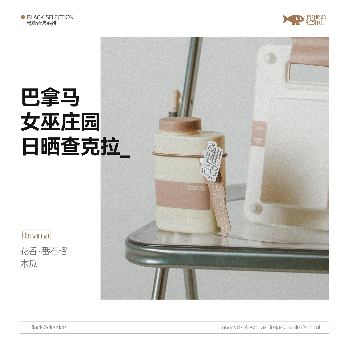 巴拿马女巫庄园日晒手冲咖啡豆