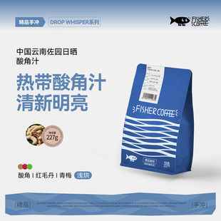Fisher啡舍 云南保山佐园日晒卡蒂姆手冲咖啡豆227g DW浅烘系列