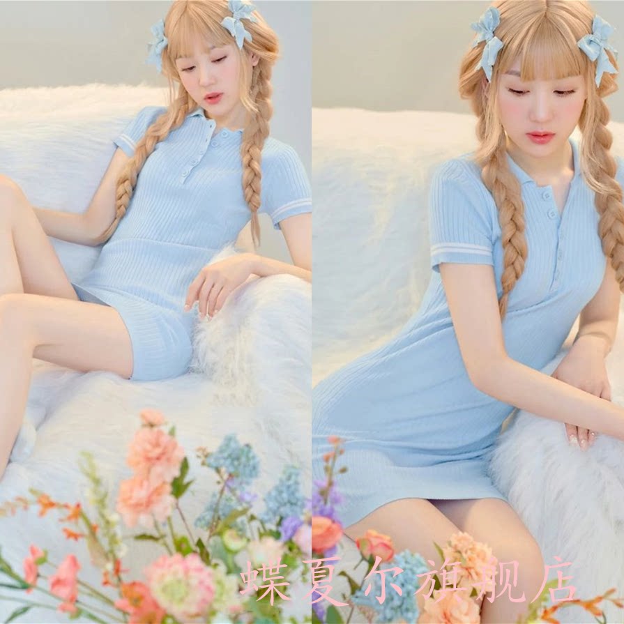 影楼韩系画报少女写真服装时尚个性女孩休闲连衣裙艺术照摄影服饰