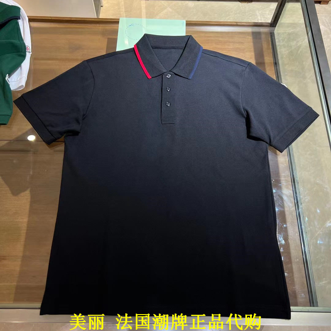 高仿蒙口t恤男翻领 _蒙口官网男款t恤-第2张图片-潮百科