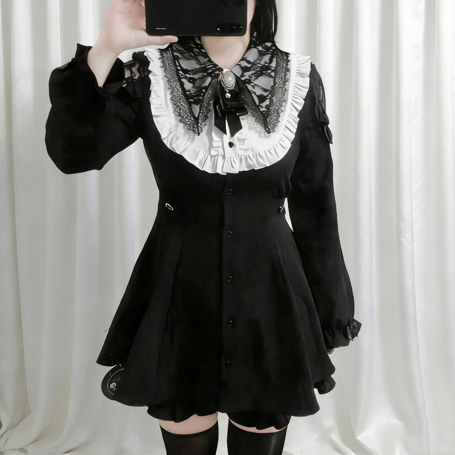 哥特风Lolita套装裙子亚文化蕾服