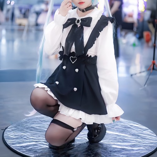 cos服雷系衬衫裙子亚文化套装