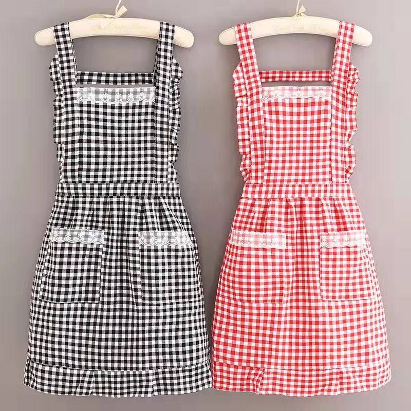 围裙夏双层棉布公主蕾丝围腰漂亮饰品店蛋糕店员工服务员围兜兜,家庭/个人清洁工具,围裙套装,淘宝优惠券,粉丝福利购,淘宝优惠卷
