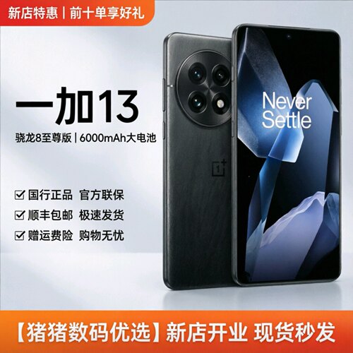 OnePlus/一加13全网通5G手机大电池长续航学生旗舰小直屏拍照手机