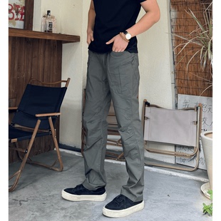 透气户外通勤多口袋耐磨男款 硬汉军鸟战术裤 美式 直筒工装 LYFZ