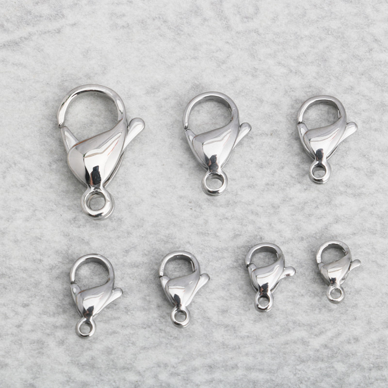 不锈钢龙虾扣diy首饰钛钢