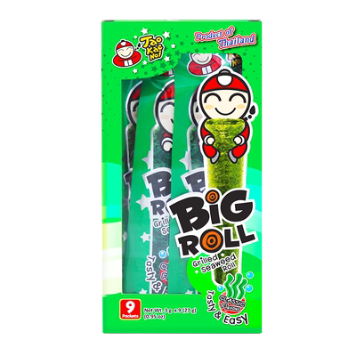 泰国进口老板仔烤海苔卷27g