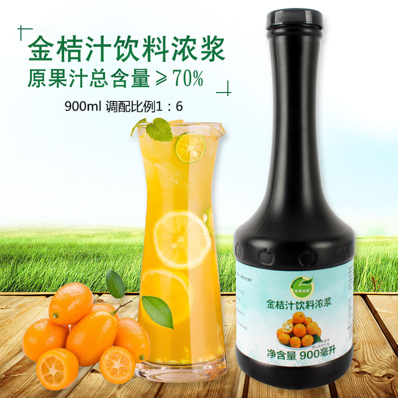 浓缩果汁奶茶店商用包邮金桔汁