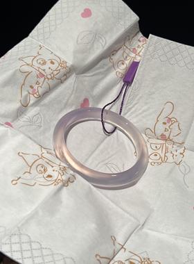 温柔风紫玉髓手镯翡翠平替送礼