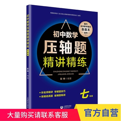 初中数学压轴题精讲精练（七年级） 上海教育出版社