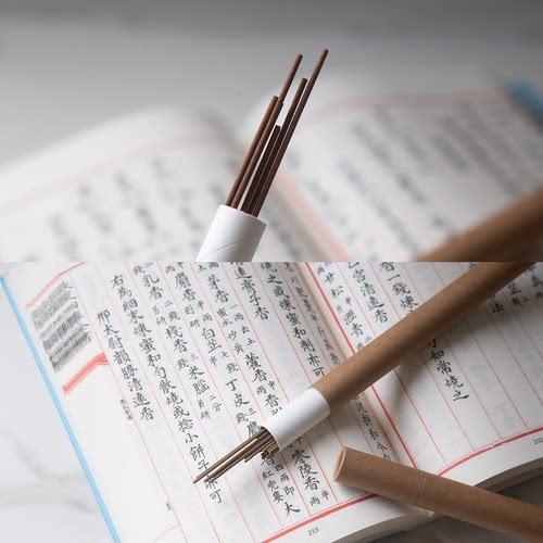 古法手工线香草本檀香艾叶舒眠