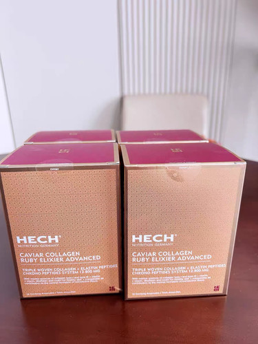 Hech赫熙新款升级四重肽胶原蛋白肽口服液12支/盒 液态饮