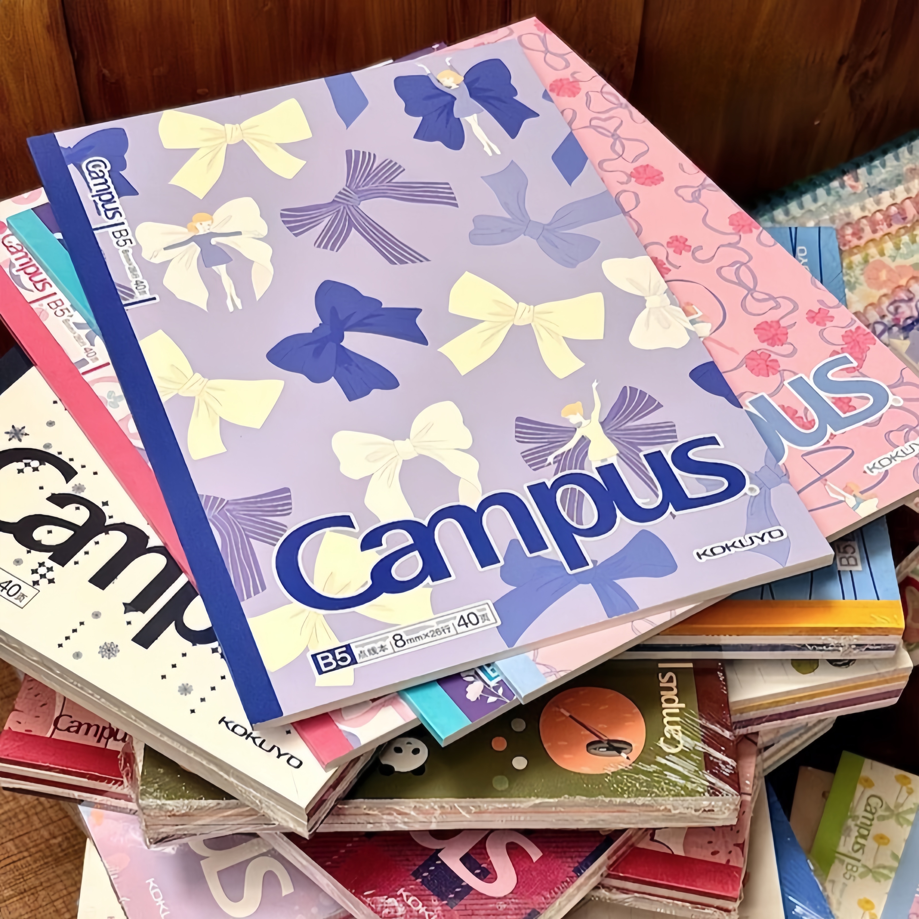 国誉Campus蝴蝶结芭蕾笔记本