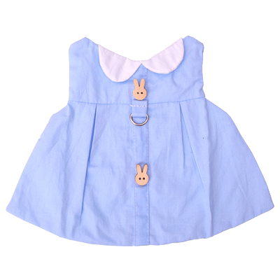 兔子衣服可调节牵引绳兔子衣服