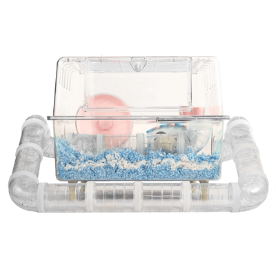 DIY管道仓鼠笼外接管道玩具